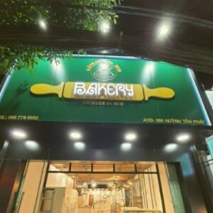 Bảng hiệu Alu chữ nổi