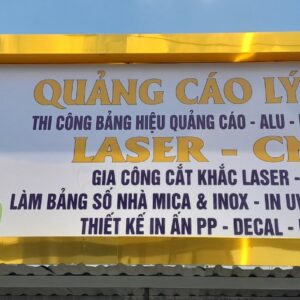 Bảng hiệu khung bạt