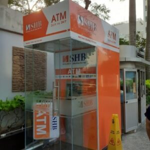 Trang trí tủ ATM
