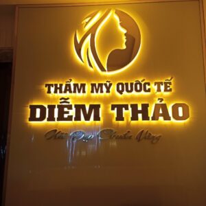 bảng hiệu hắt sáng đèn led