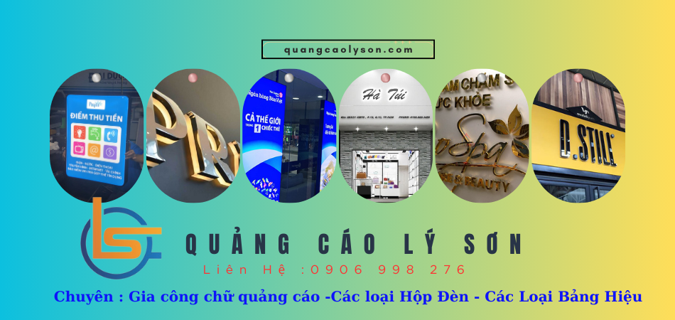 làm bảng hiệu quảng cáo tại tphcm