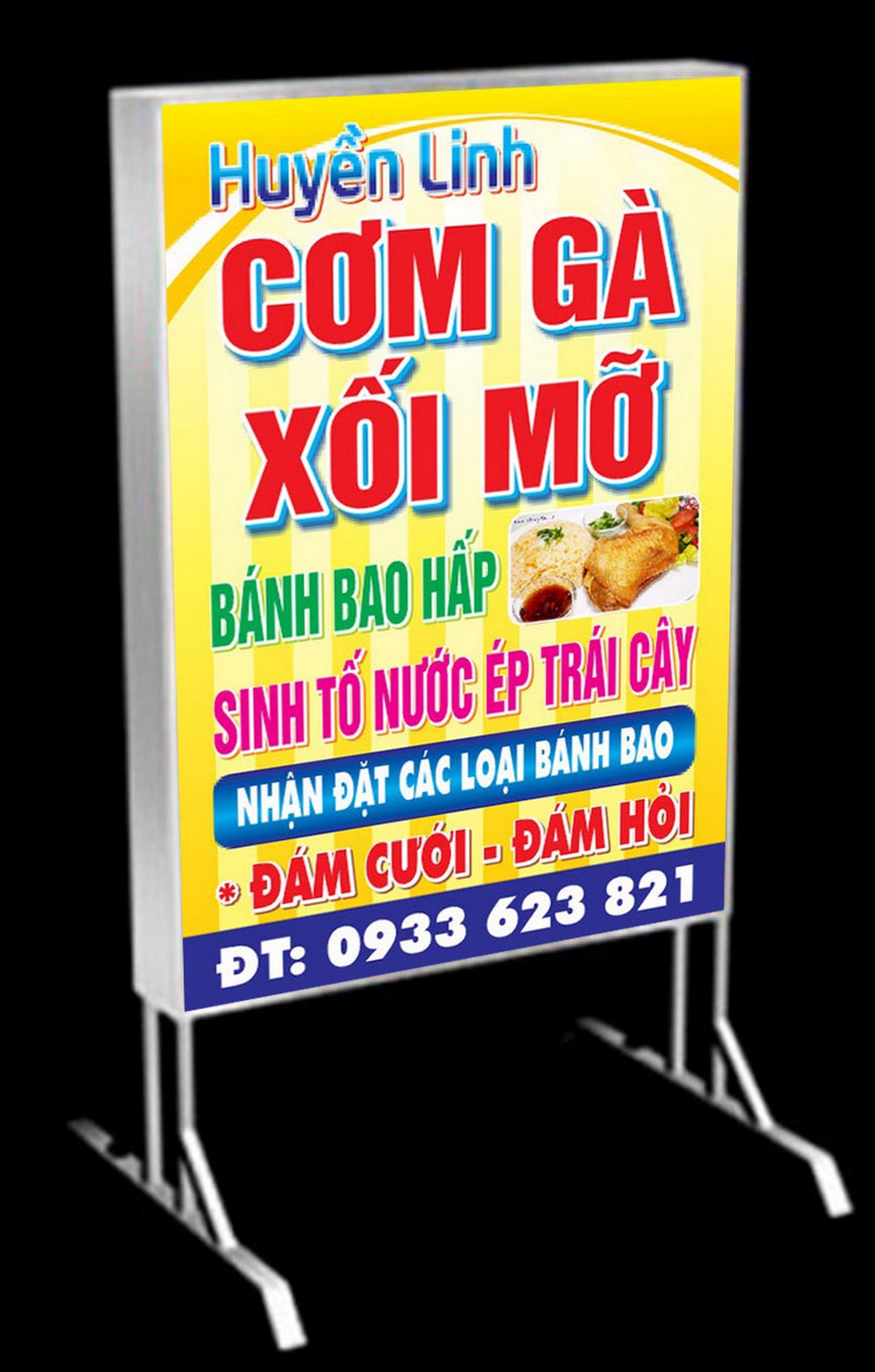 hộp đèn quán cơm giá rẻ thủ đức