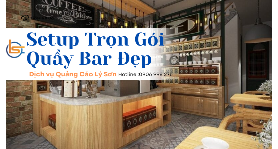 thi công quầy bar tại tphcm